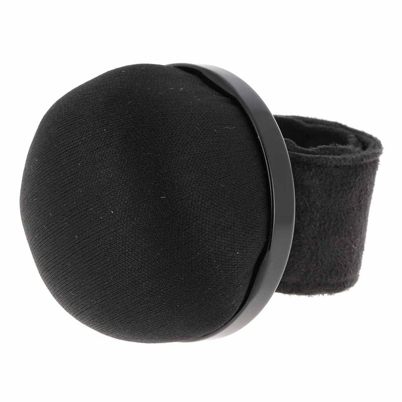 Bohin Adjustable Snap Bracelet, Black Sewing Pin Cushion - Image 2